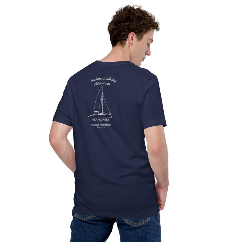 Seahorse Sailing Adventures - SH2 Front and back T-shirt - Image 5